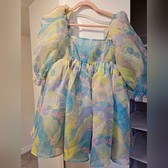 Selkie Electric Lady Puff Dress - Picture 3 of 5